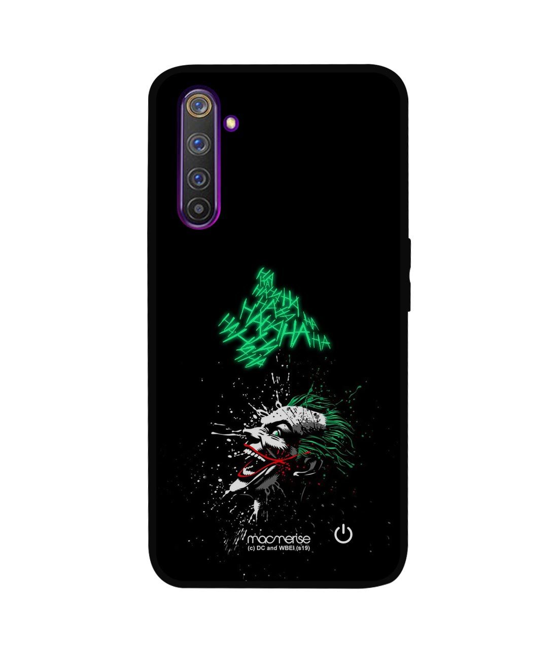 Sinister Joker Laugh - Lumous LED Phone Case for Realme 6 Pro