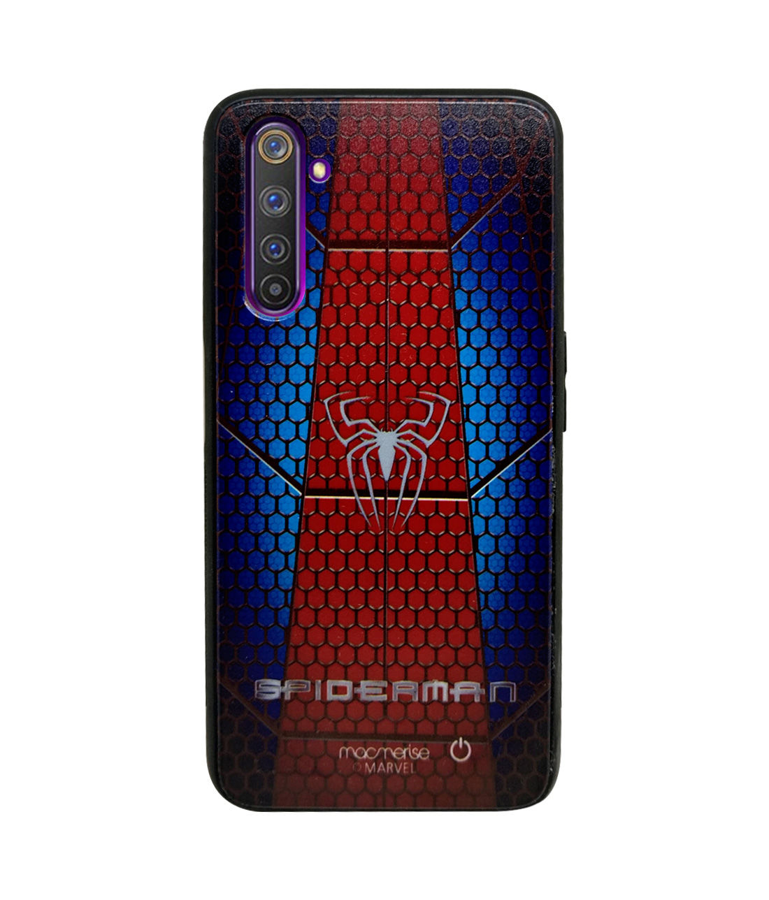 Spider Web Suit - Lumous LED Phone Case for Realme 6 Pro