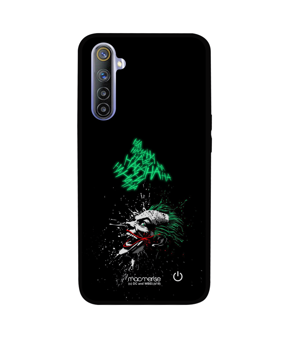 Sinister Joker Laugh - Lumous LED Phone Case for Realme 6