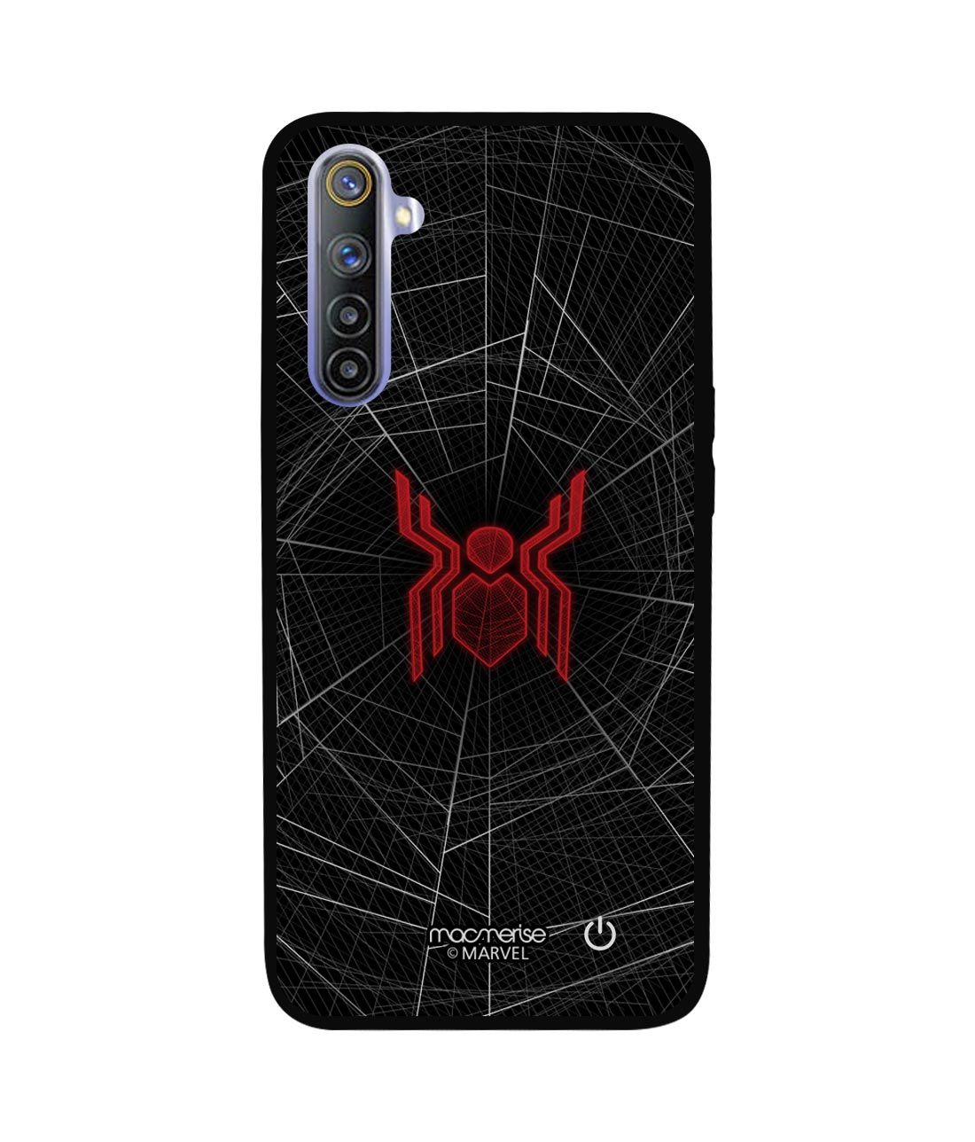 Buy Spider Webbed - Lumous LED Phone Case for Realme 6 Online