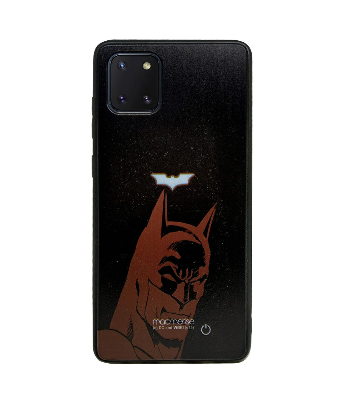 Silhouette Batman - Lumous LED Phone Case for Samsung Note10 Lite