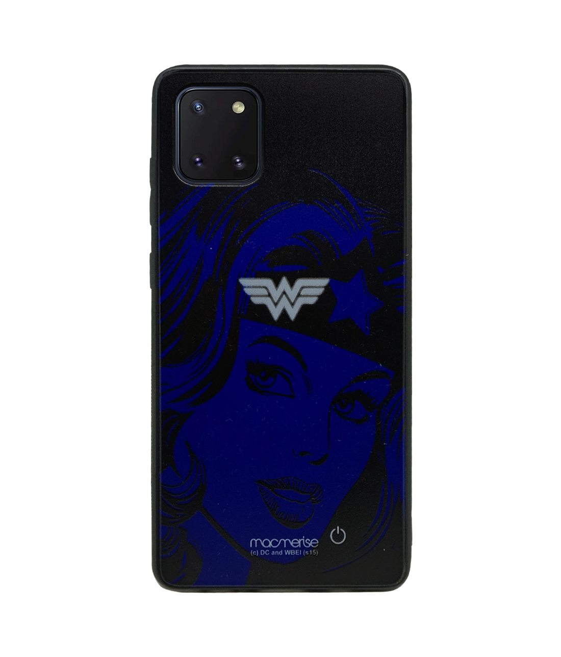 Silhouette Wonder Woman - Lumous LED Phone Case for Samsung Note10 Lite