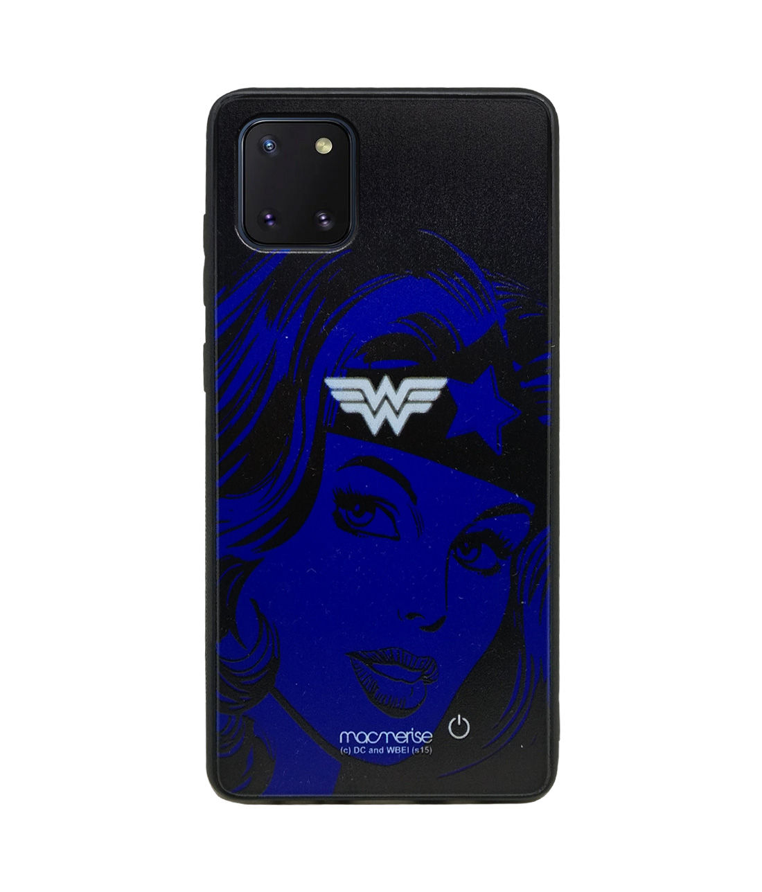 Silhouette Wonder Woman - Lumous LED Phone Case for Samsung Note10 Lite