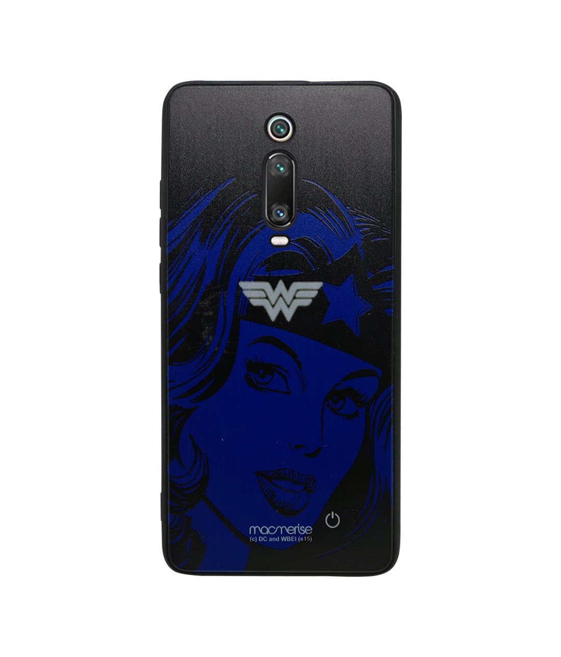 Silhouette Wonder Woman - Lumous LED Phone Case for Xiaomi Redmi K20 Pro