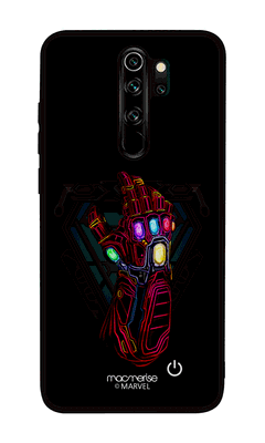 Buy Nano Gauntlet - Lumous LED Phone Case for Xiaomi Redmi Note 8 Pro Phone Cases & Covers Online