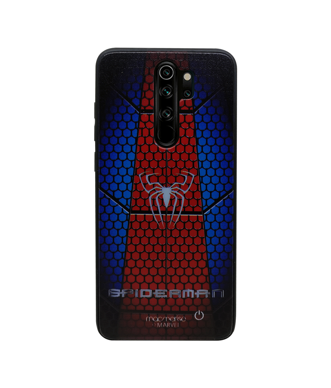 Spider Web Suit - Lumous LED Phone Case for Xiaomi Redmi Note 8 Pro