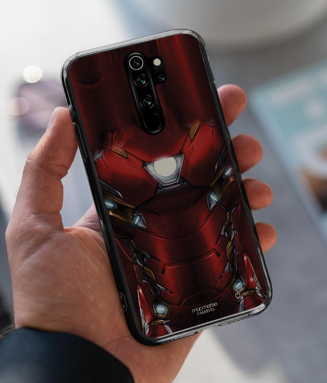 Suit up Ironman - Lumous LED Phone Case for Xiaomi Redmi Note 8 Pro