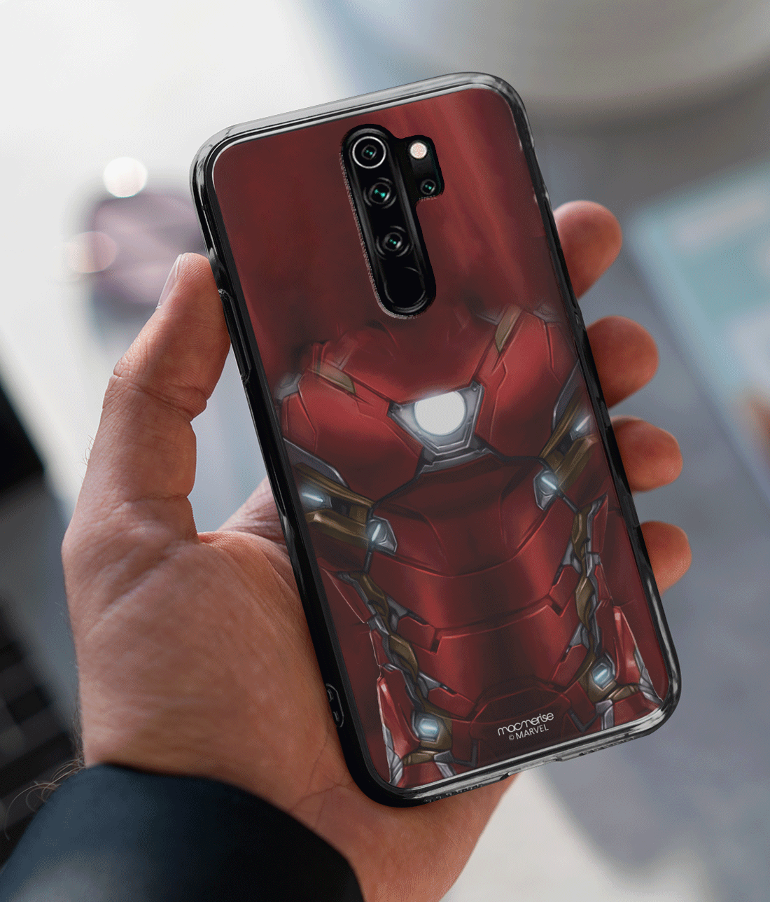 Suit up Ironman - Lumous LED Phone Case for Xiaomi Redmi Note 8 Pro