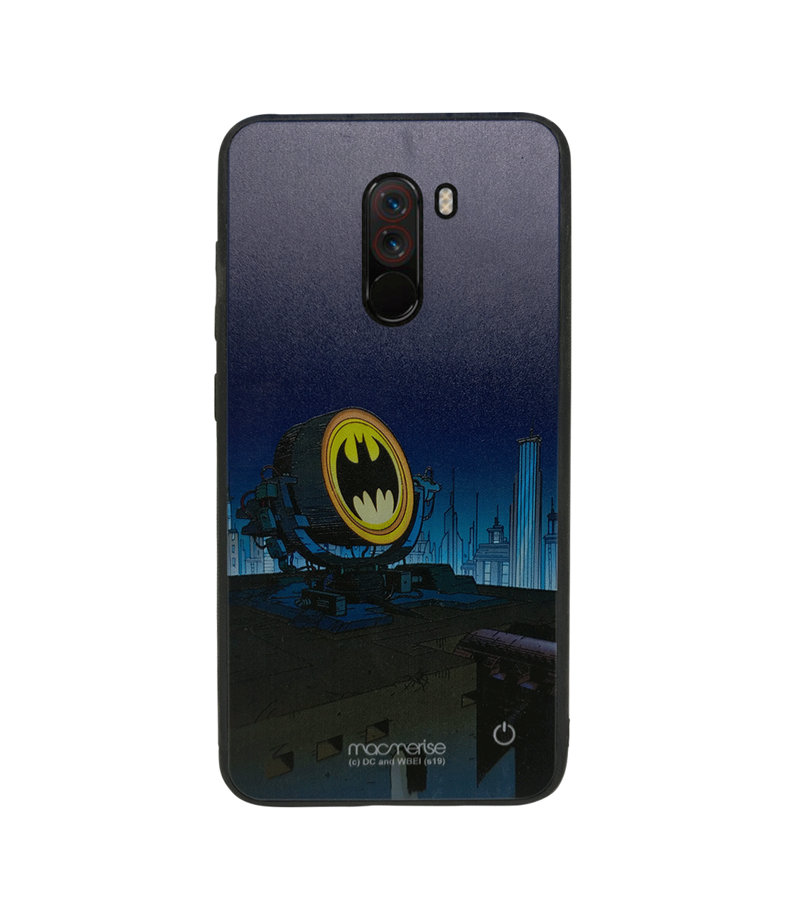 Light up Bat - Lumous LED Phone Case for Xiaomi Poco F1