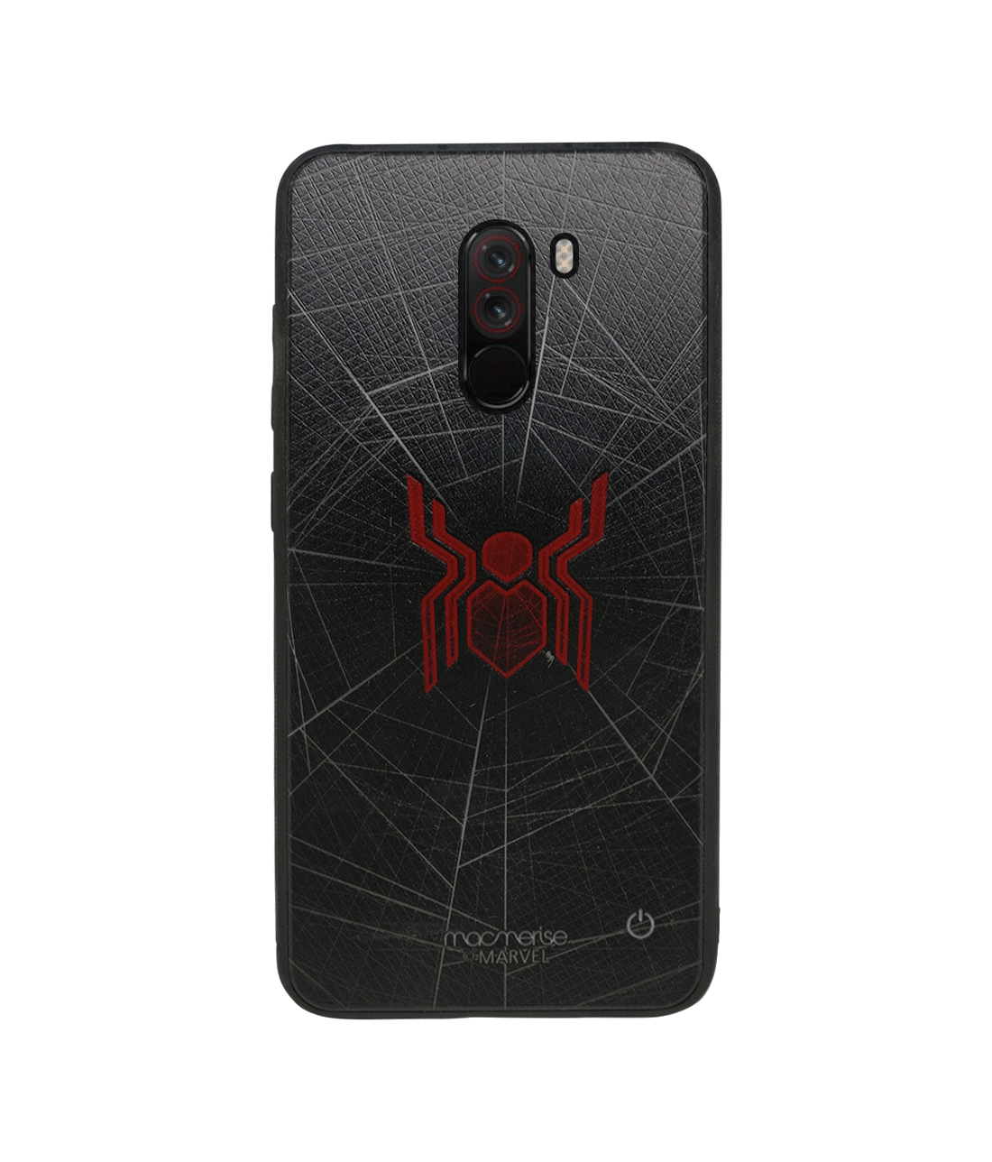 Spider Webbed - Lumous LED Phone Case for Xiaomi Poco F1