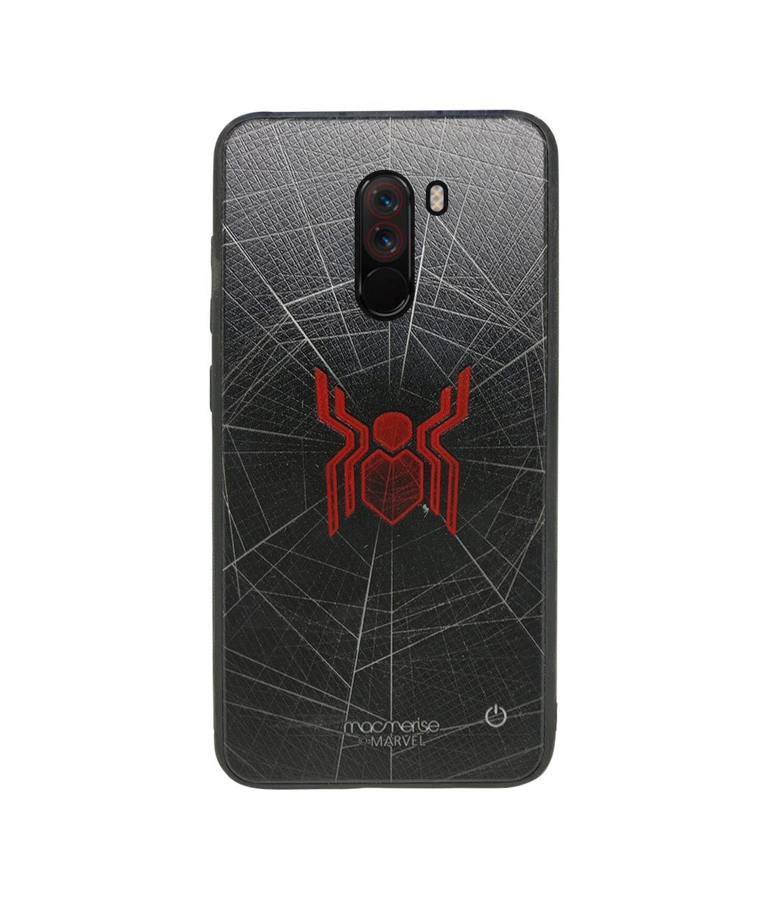 Spider Webbed - Lumous LED Phone Case for Xiaomi Poco F1