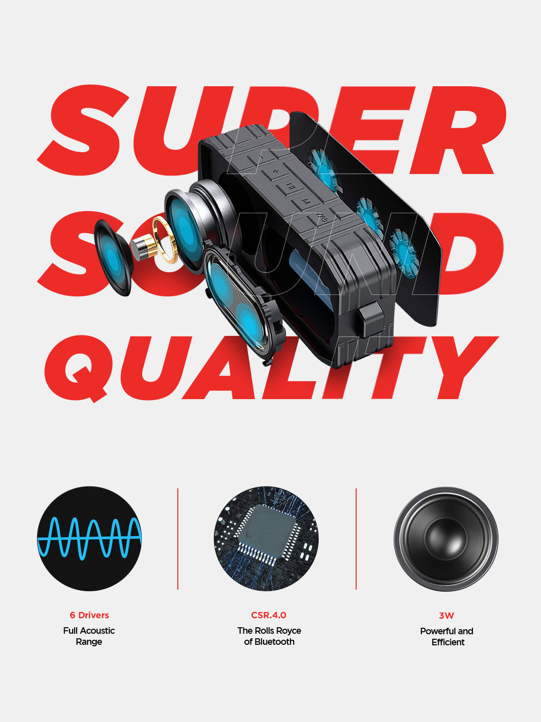 Bat Super Trace - Macmerise Melody Bluetooth Speaker