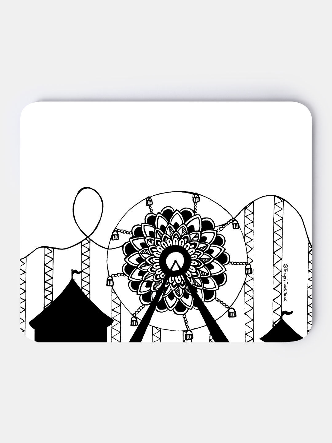 Buy Ferris Wheel - Macmerise Mouse Pad Mouse Pads Online