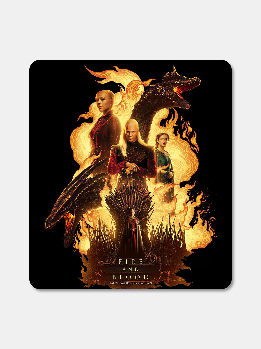 Buy HOD Fire and blood team Multi - Macmerise Mouse Pad Mouse Pads Online