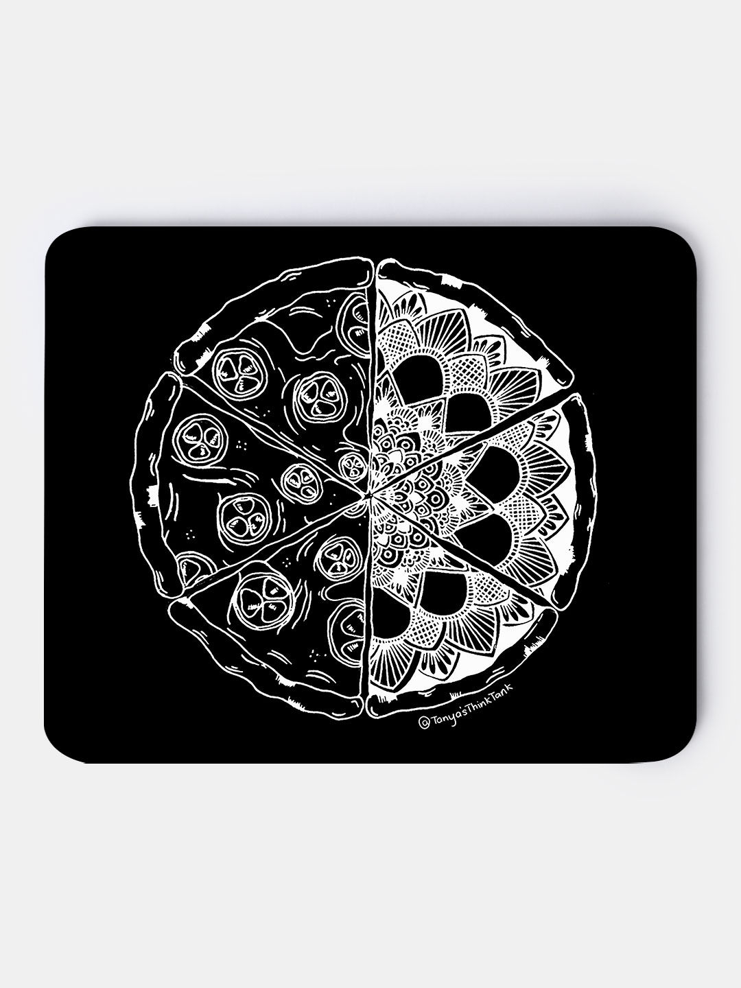 Buy Pizza White - Macmerise Mouse Pad Mouse Pads Online