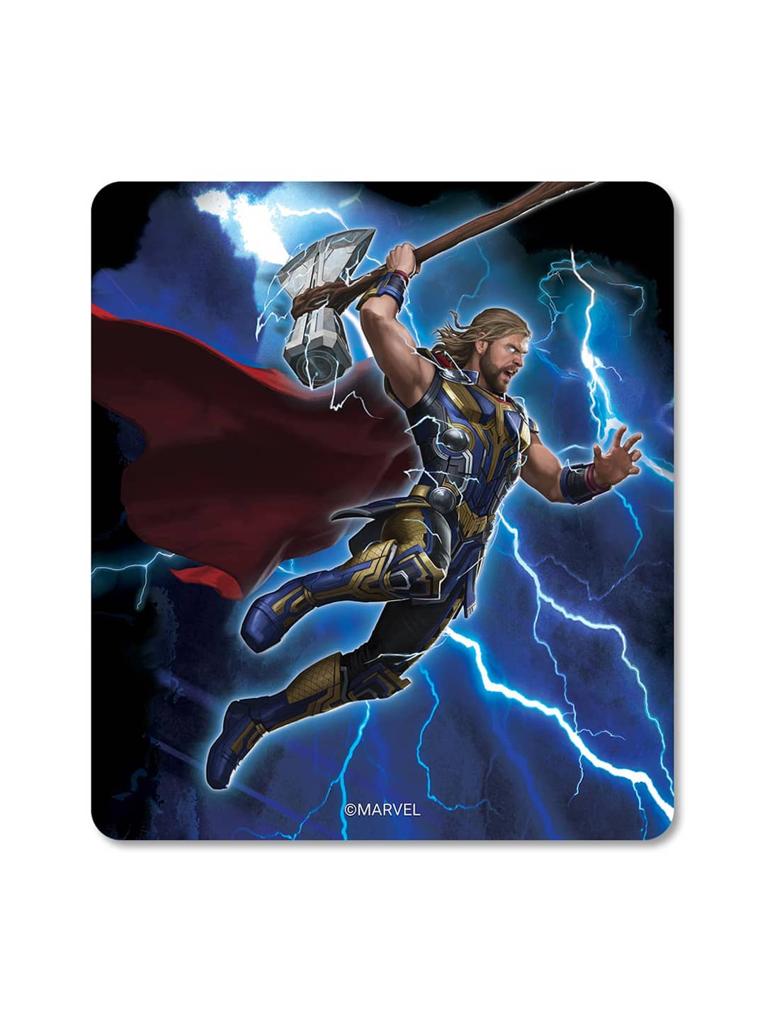 Worthy Thor Attack - Macmerise Mouse Pad
