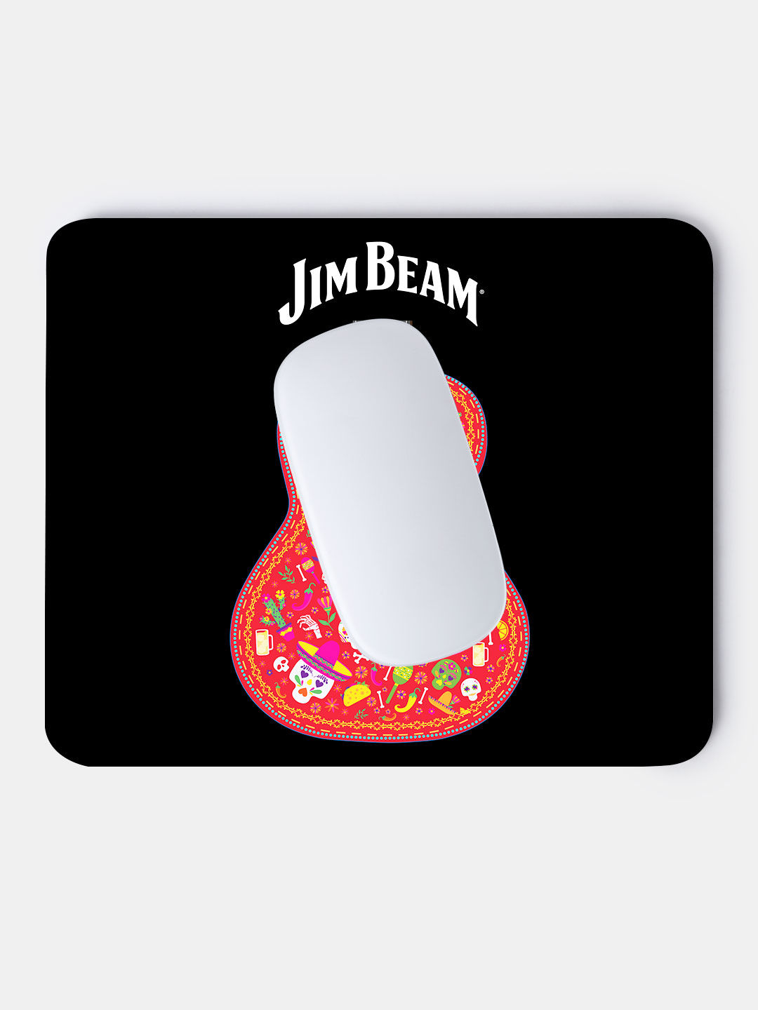 Jim Beam Black Guitar - Macmerise Mouse Pad