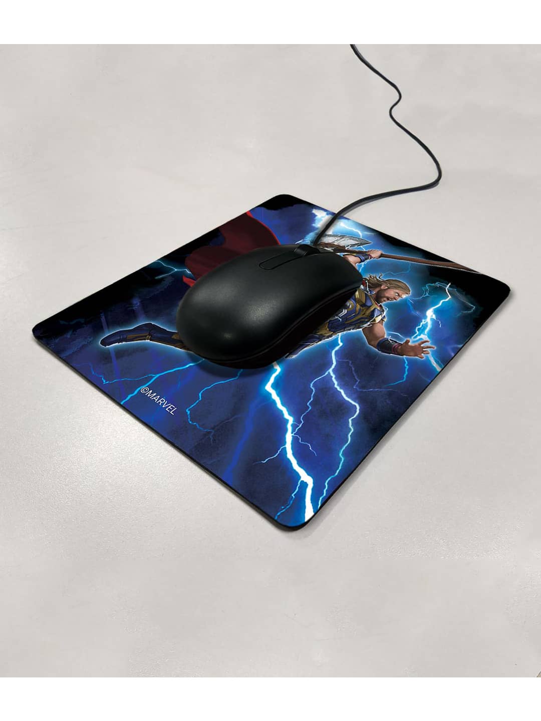 Worthy Thor Attack - Macmerise Mouse Pad