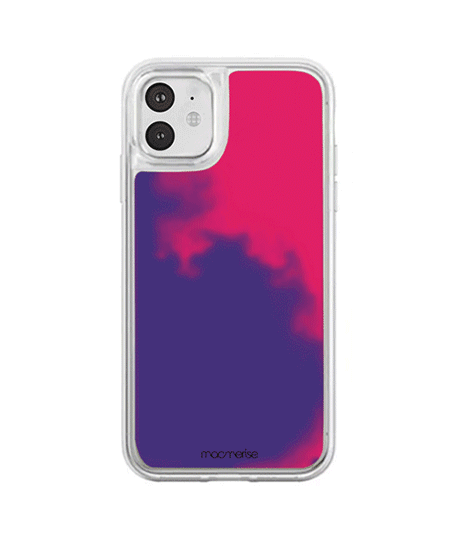 Neon Sand Violet - Neon Sand Case for iPhone 11