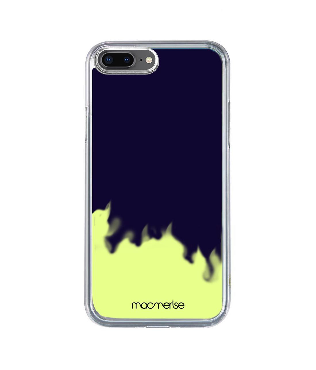 Neon Sand Blue - Neon Sand Phone Case for iPhone 8 Plus