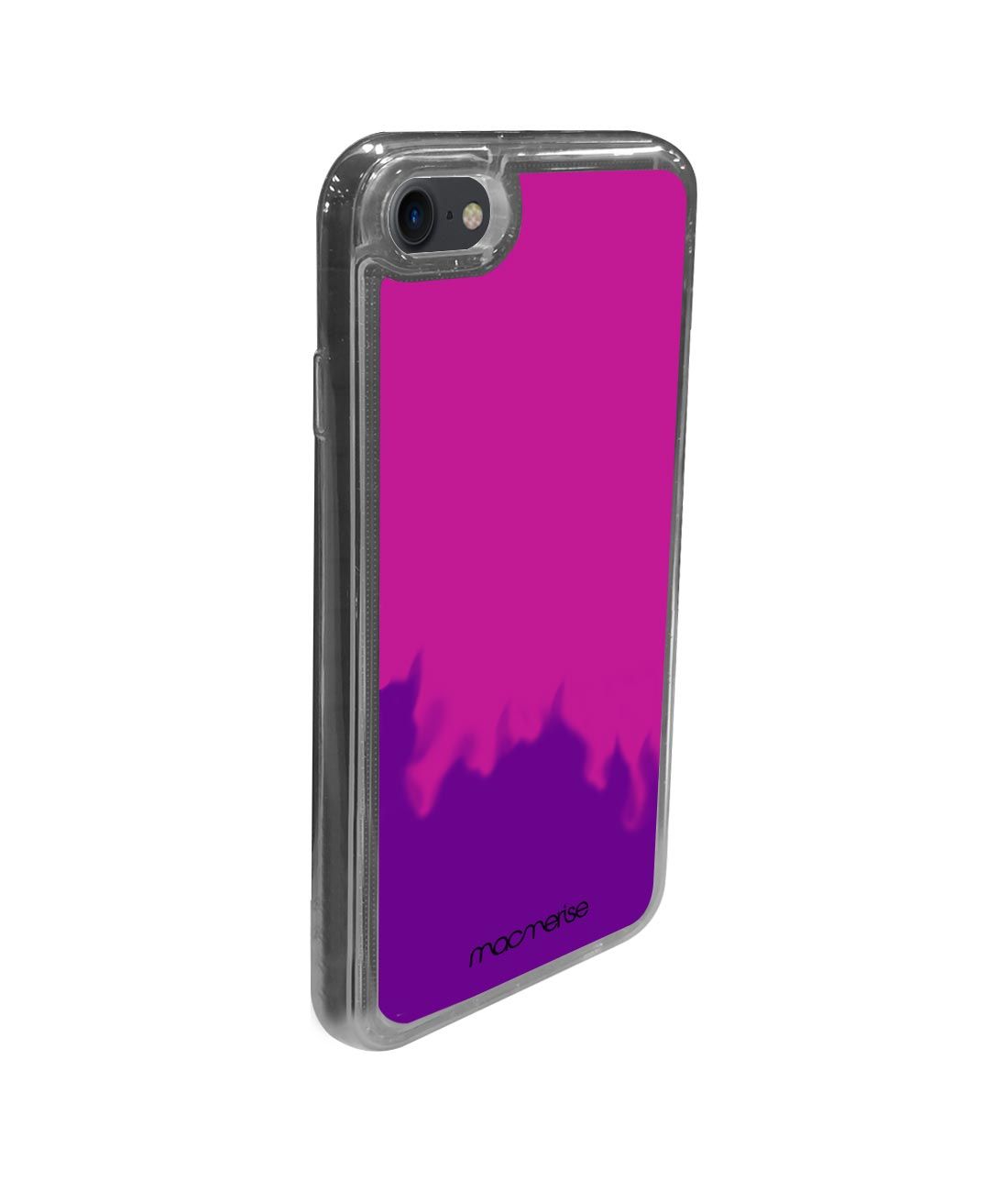 Neon Sand Purple Pink - Neon Sand Phone Case for iPhone 7