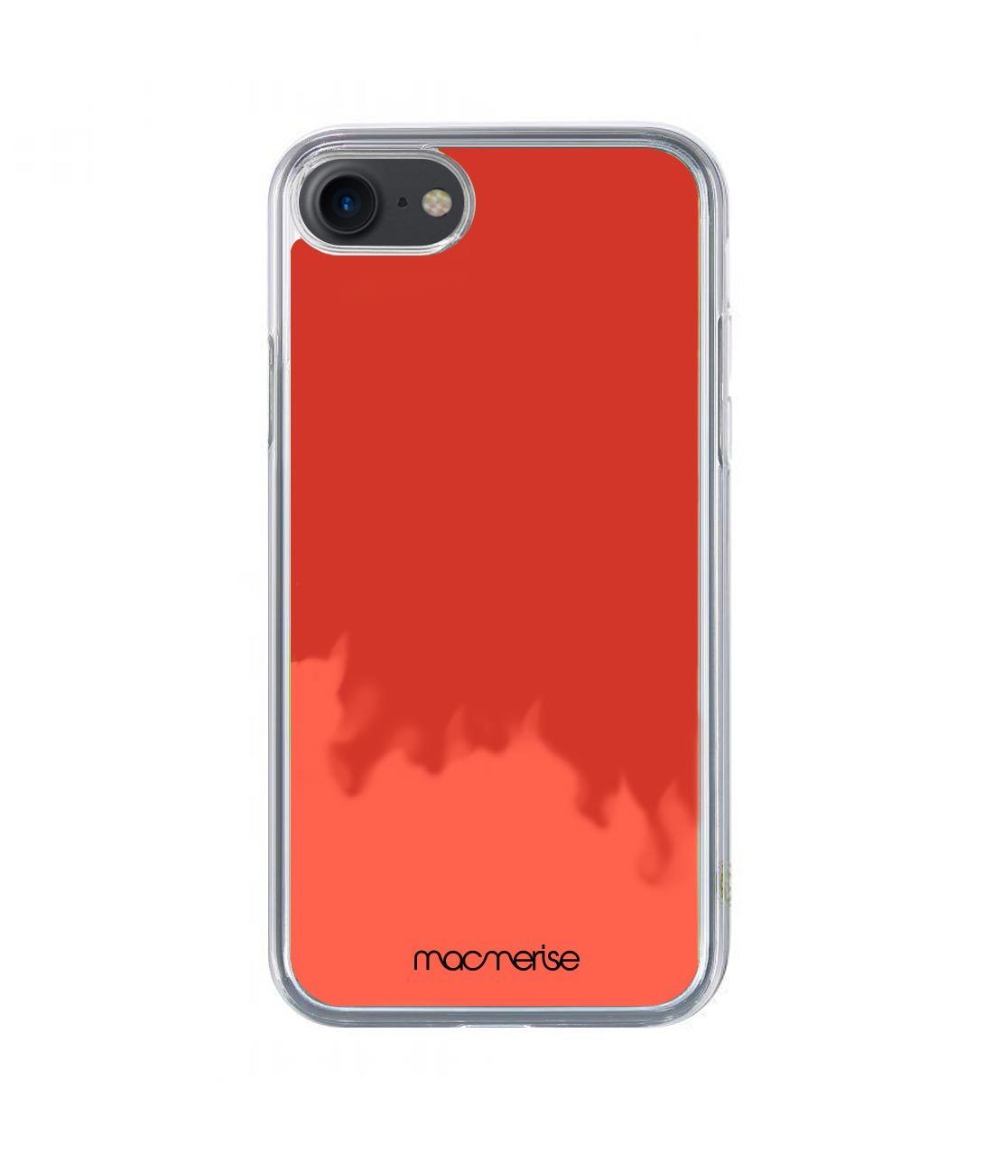 Neon Sand Red - Neon Sand Phone Case for iPhone 7