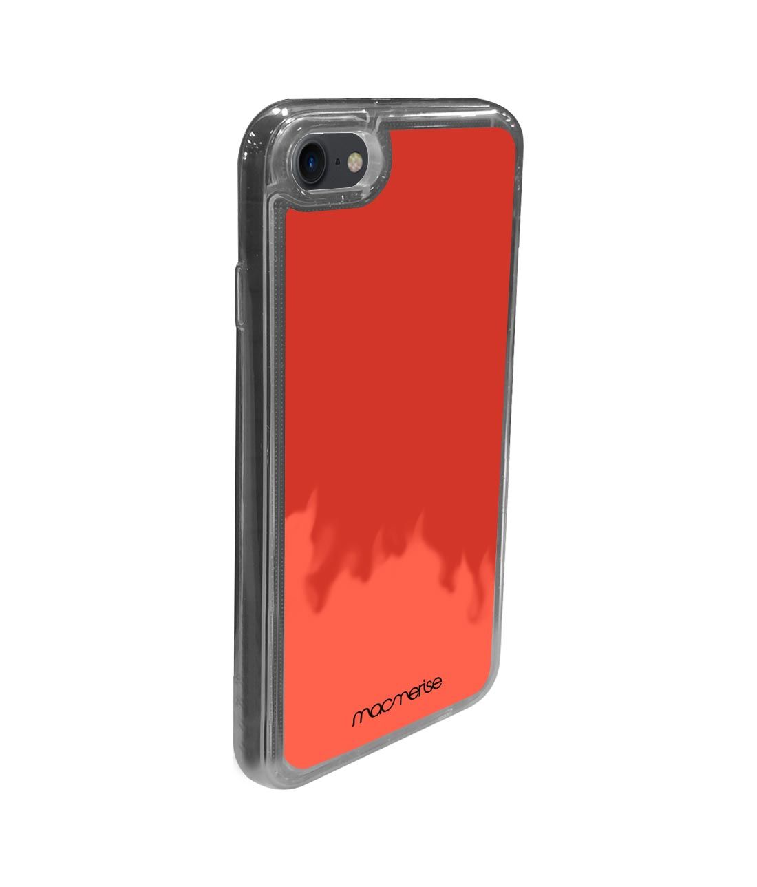 Neon Sand Red - Neon Sand Phone Case for iPhone 7