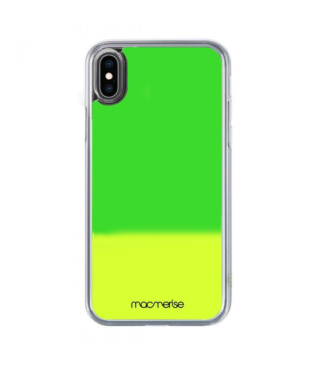 Neon Sand Green - Neon Sand Phone Case for iPhone XS Max
