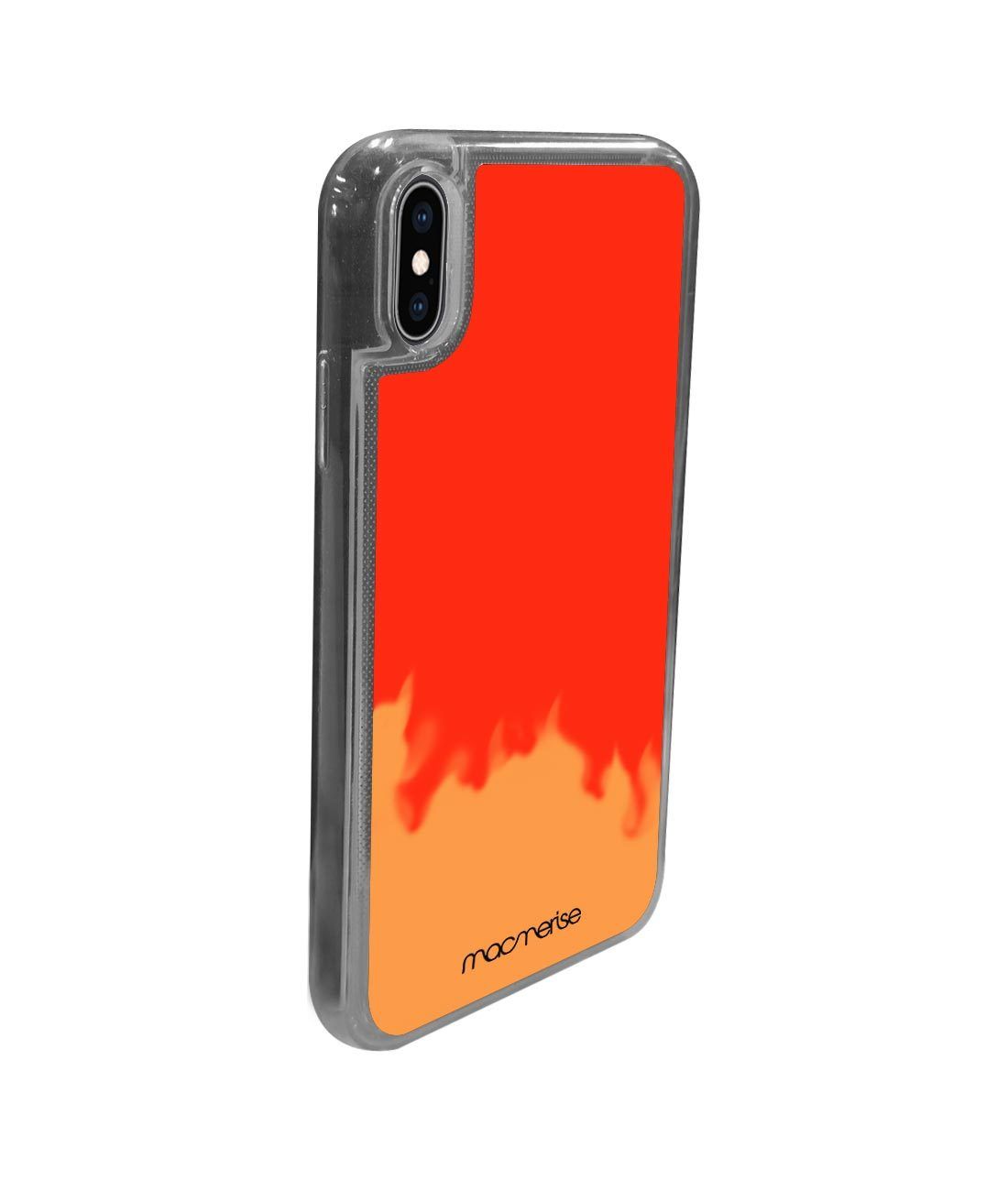 Neon Sand Orange - Neon Sand Phone Case for iPhone XS Max