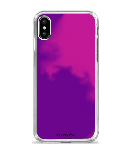 Neon Sand Purple Pink - Neon Sand Phone Case for iPhone XS Max