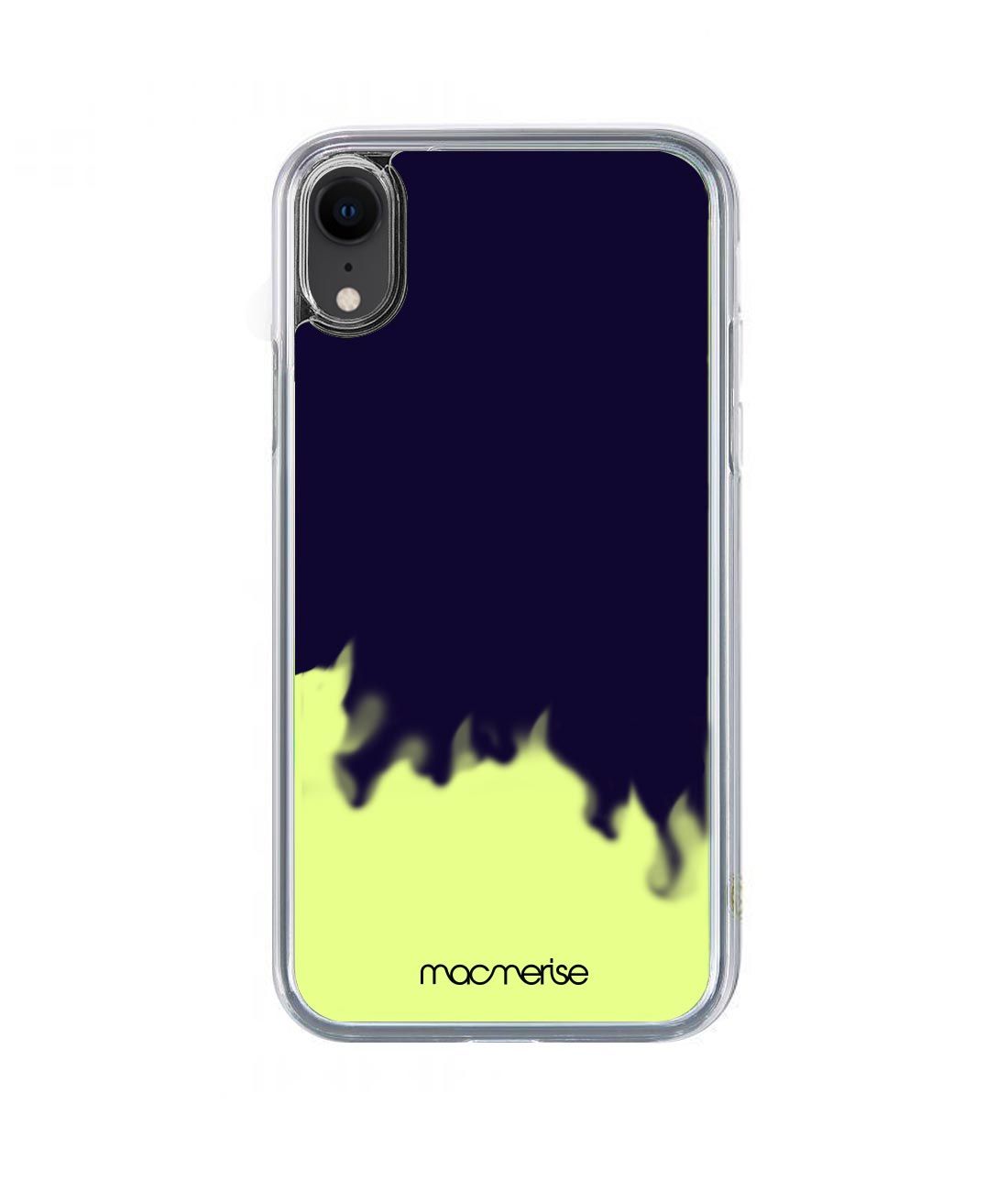 Neon Sand Blue - Neon Sand Phone Case for iPhone XR