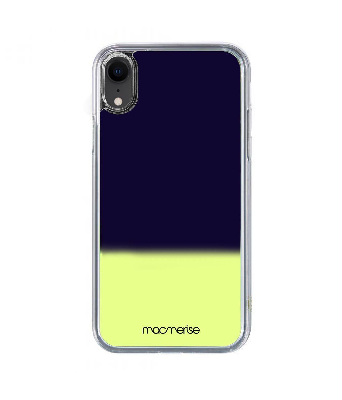 Neon Sand Blue - Neon Sand Phone Case for iPhone XR