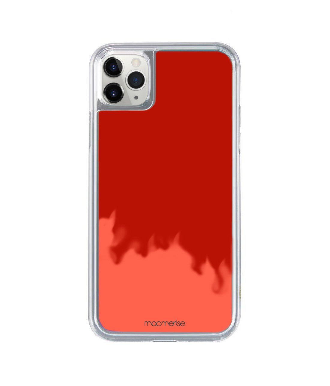 Neon Sand Red - Neon Sand Phone Case for iPhone 11 Pro