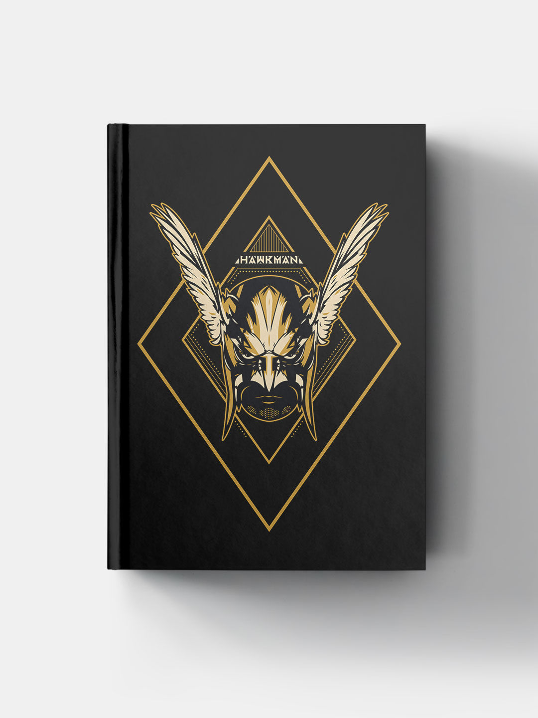 Buy Hawkman Black - Hard Cover Notebook Notebook Online
