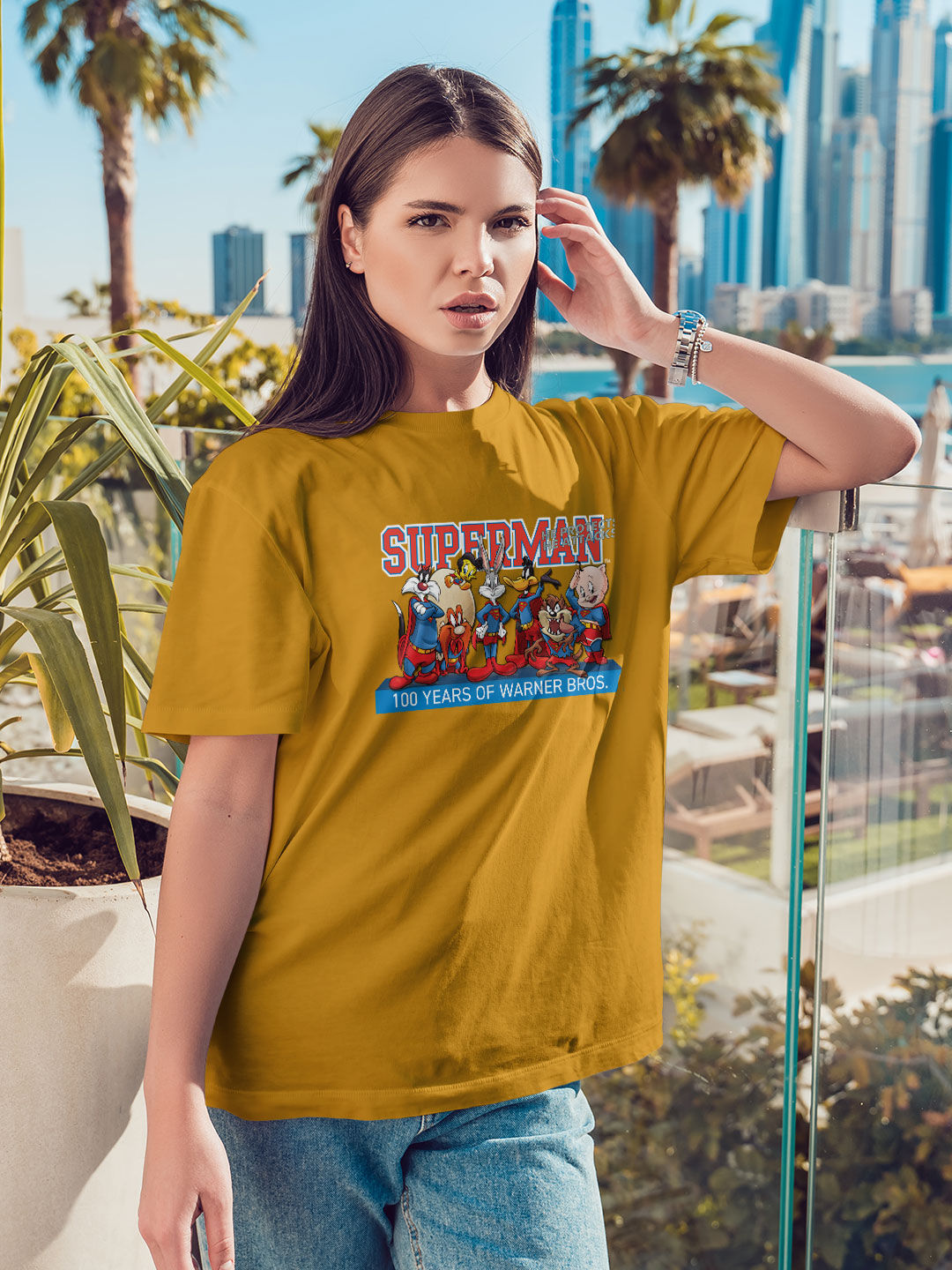 Superman t 2025 shirt yellow