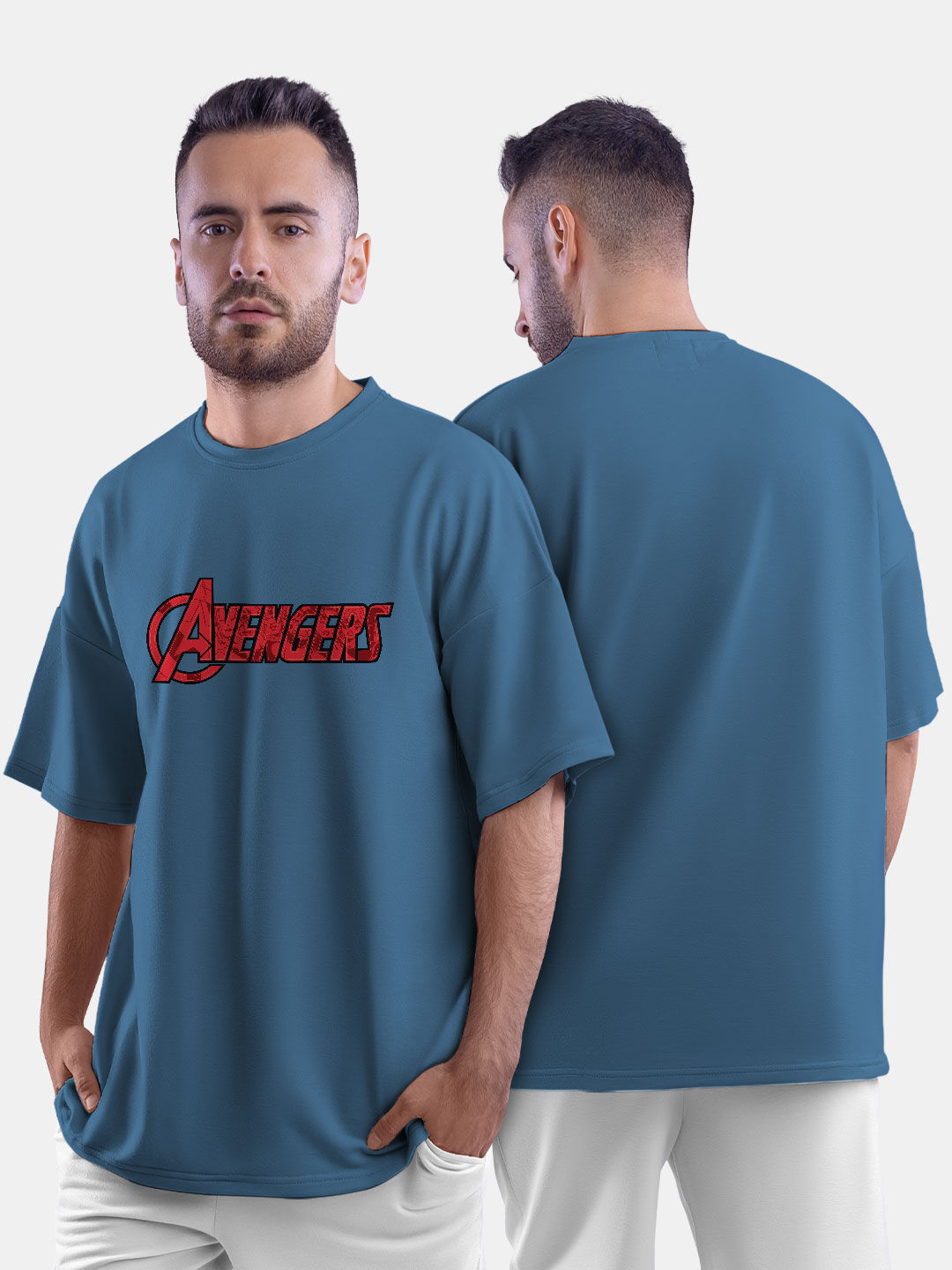 Buy Avenger Reveal - Male Oversized T-Shirt T-Shirts Online