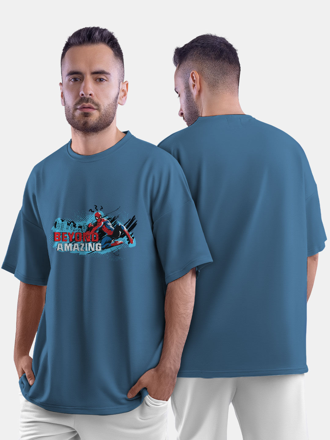 Buy Beyond Amazing Spiderman - Male Oversized T-Shirt T-Shirts Online