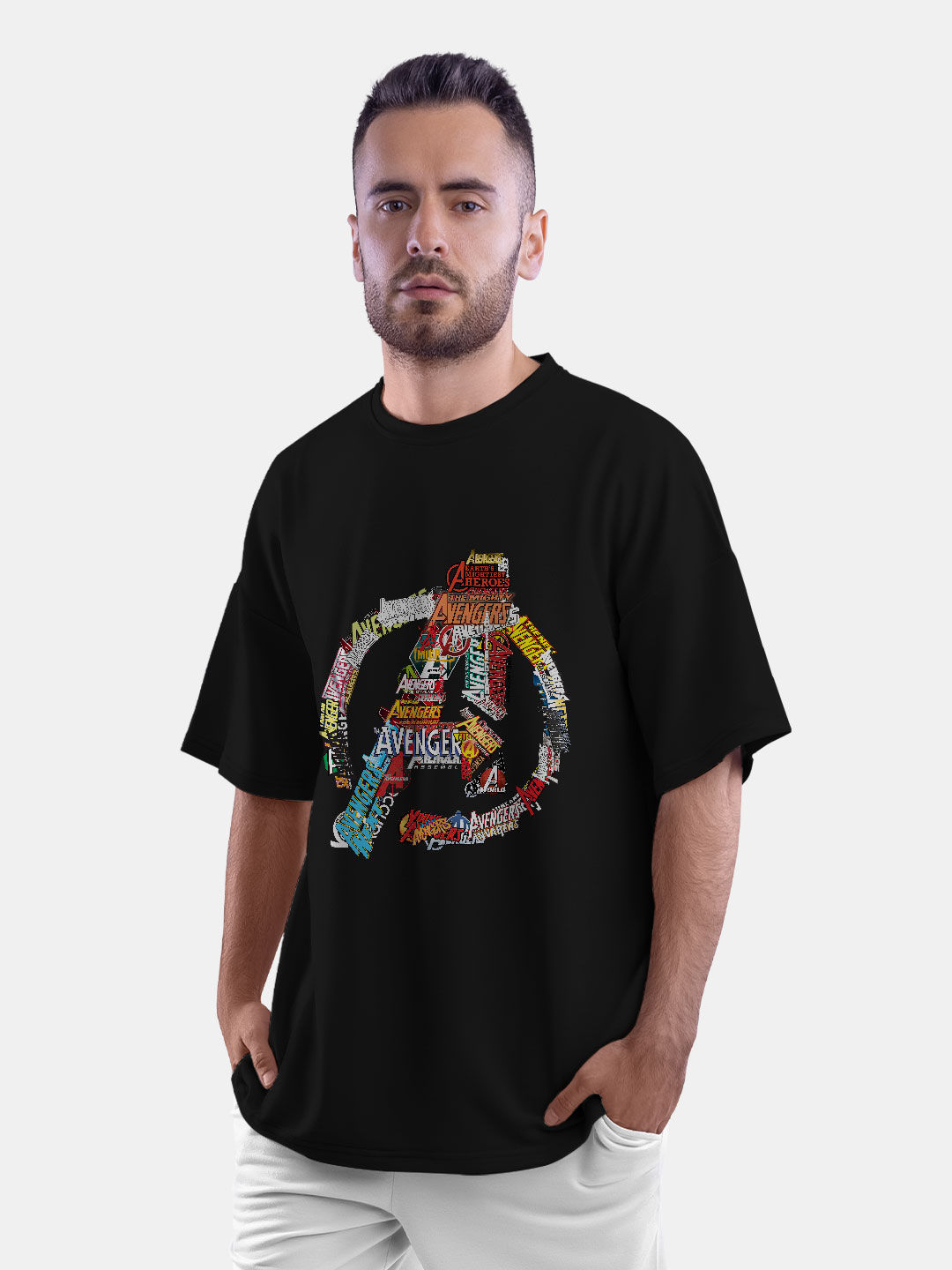 Buy Black Tshirts for Men by VEIRDO Online | Ajio.com