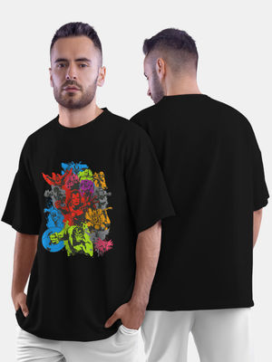 Buy Artistic Marvel - Mens Oversized T-Shirt T-Shirts Online