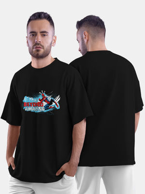 Buy Beyond Amazing Spiderman - Mens Oversized T-Shirt T-Shirts Online