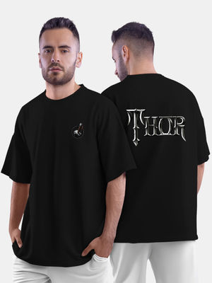 Buy Comic Thor Mjolnir - Mens Oversized T-Shirt T-Shirts Online