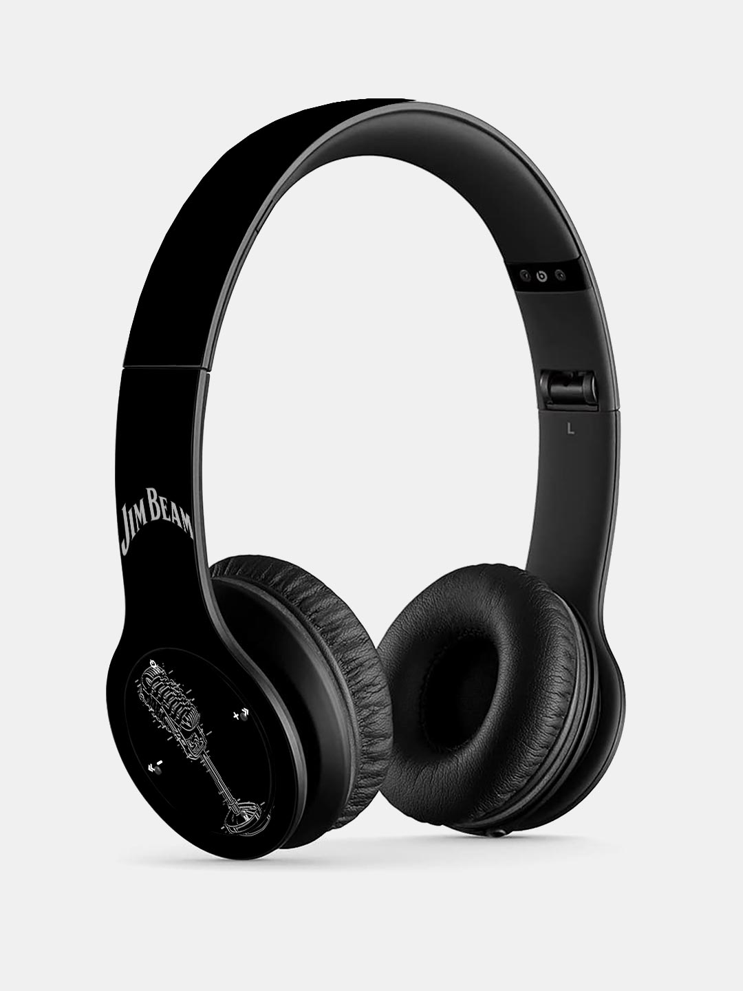 Buy Jim Beam Retro Mic - P47 Wireless On Ear Headphones Headphones Online