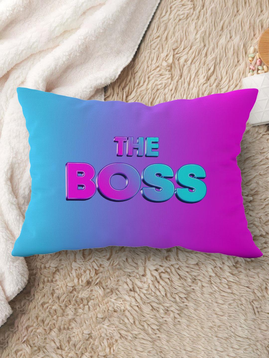 Valentine Boss - Rectangle Pillow