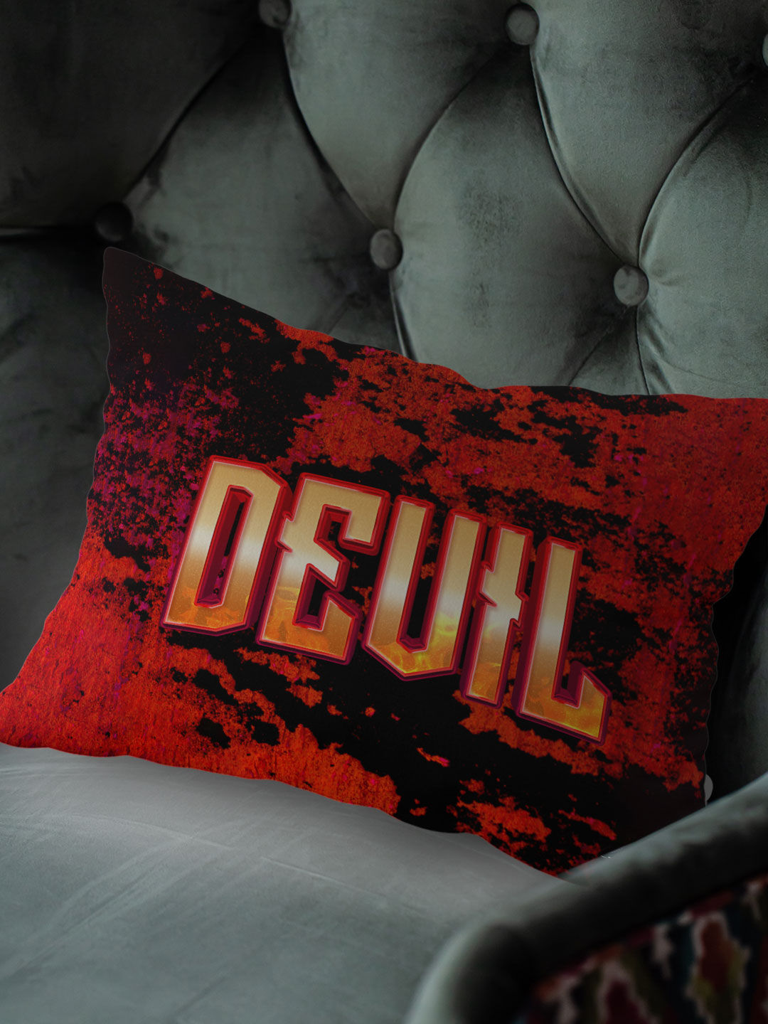 Valentine Devil - Rectangle Pillow