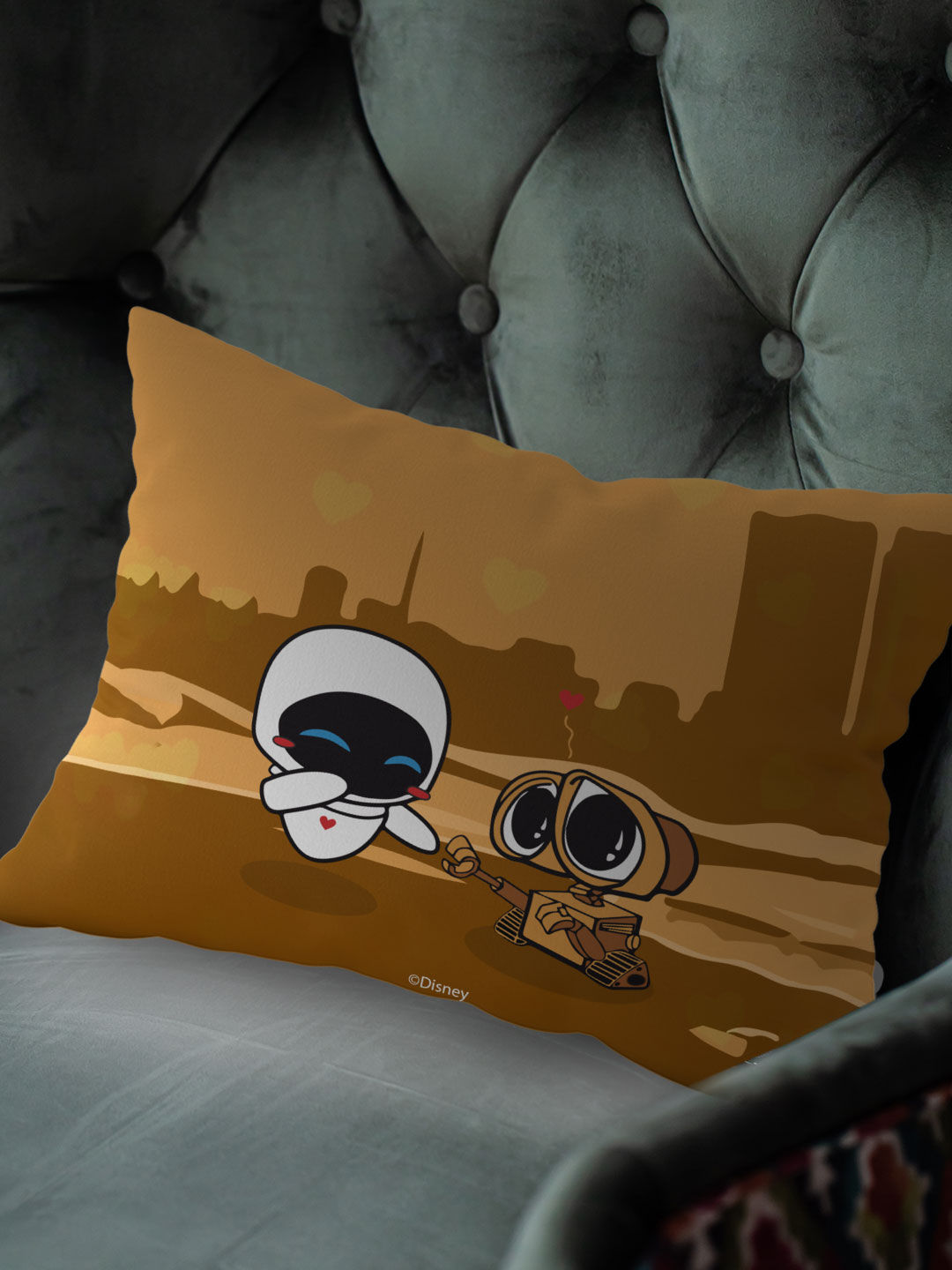 Valentine Wall e - Rectangle Pillow