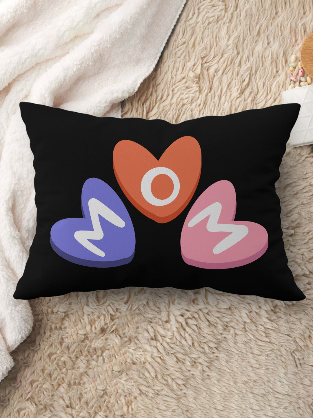 Heart Mom - Rectangle Pillow