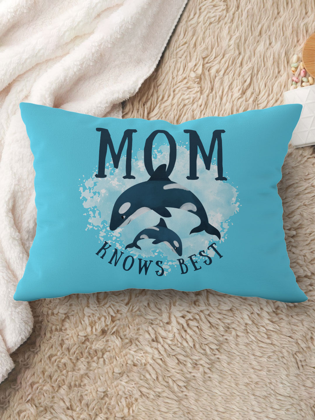 Mom Knows - Rectangle Pillow