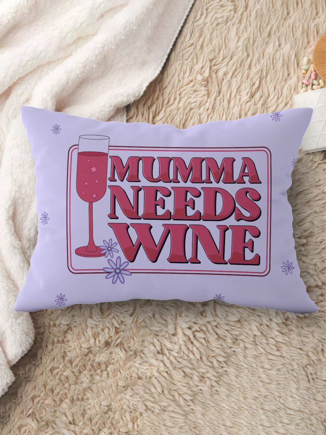 Mum Wine - Rectangle Pillow