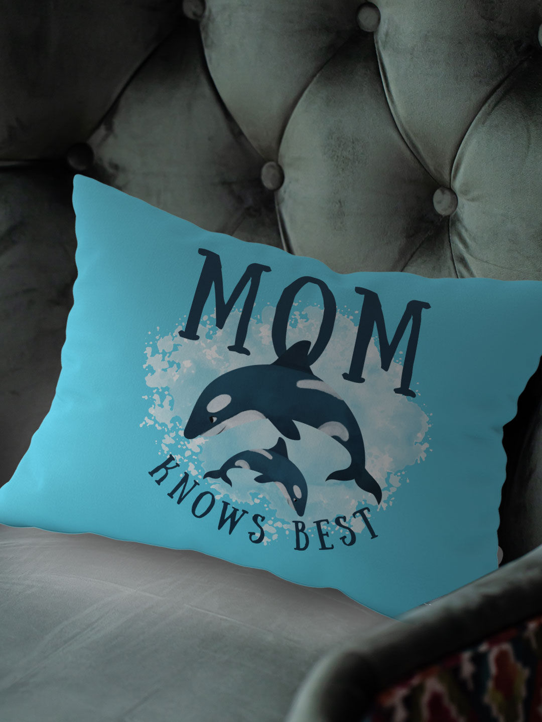 Mom Knows - Rectangle Pillow