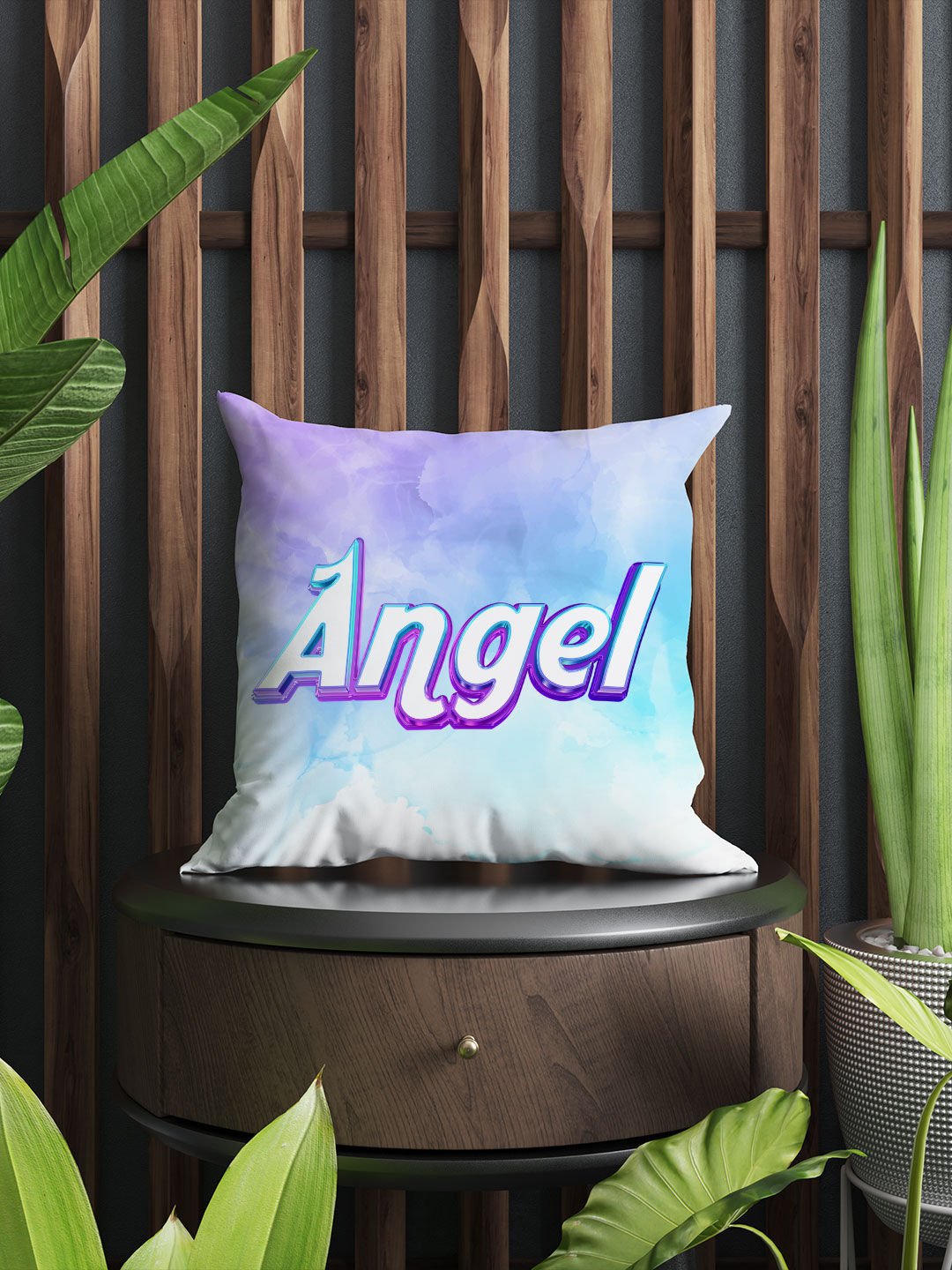 Valentine Angel - Square Pillow